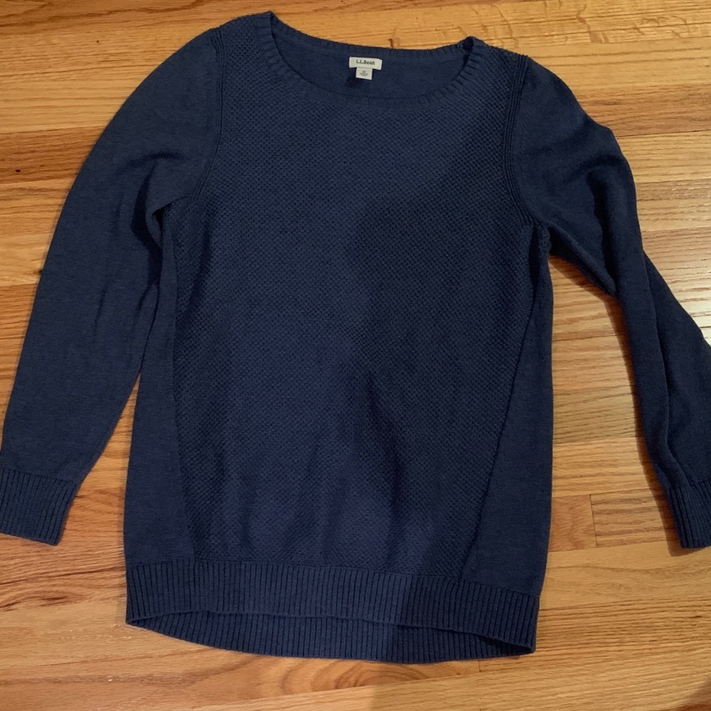 L.L Bean blue sweater
